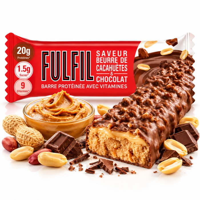 Fulfil chocolat cacahuète 55g