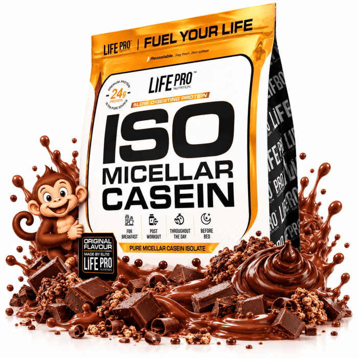 Iso Micellar Caséin - 900g | Life Pro Nutrition choco monky