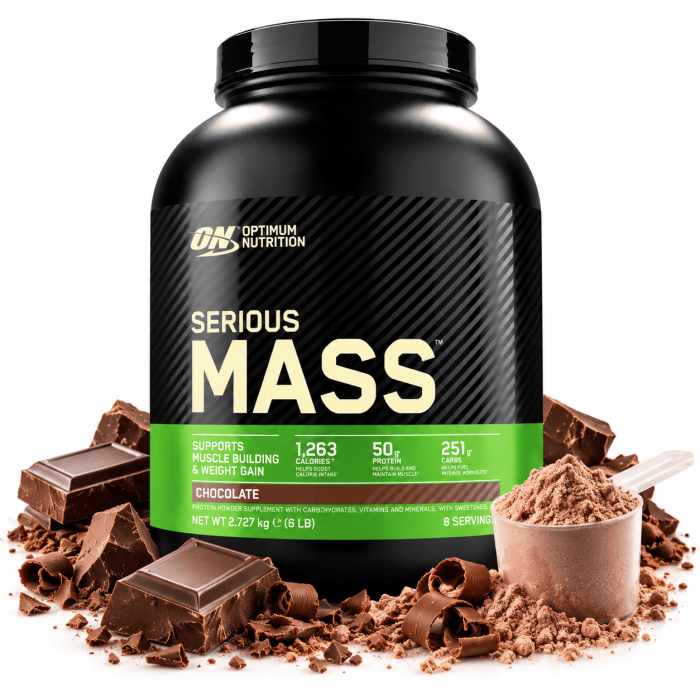 Serious Mass Gainer - 2.7 kg chocolat| Optimum Nutrition