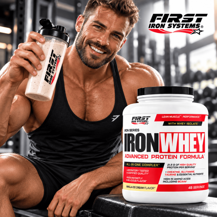 Iron Whey iron first systems bodybuilding