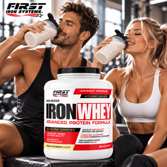 Iron Whey fitness iron first systems