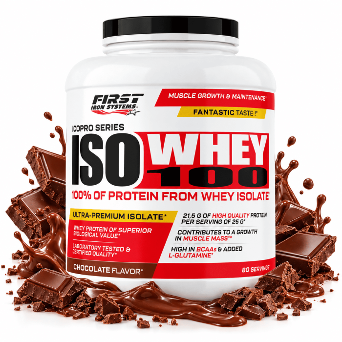 Iso Whey 100 - First Iron Systems 2kg chocolat