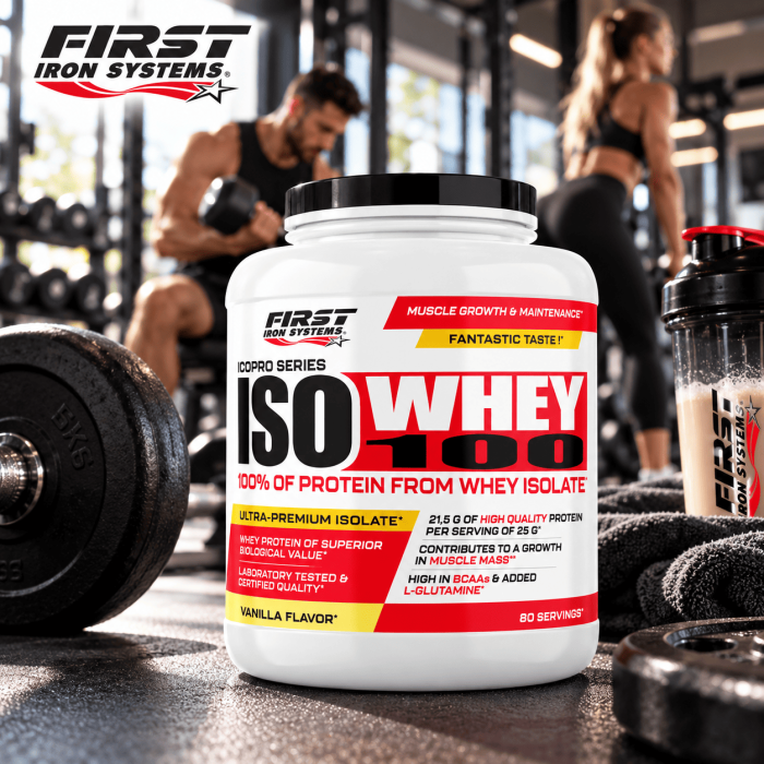 Iso Whey 100 - First Iron Systems 2kg fitness
