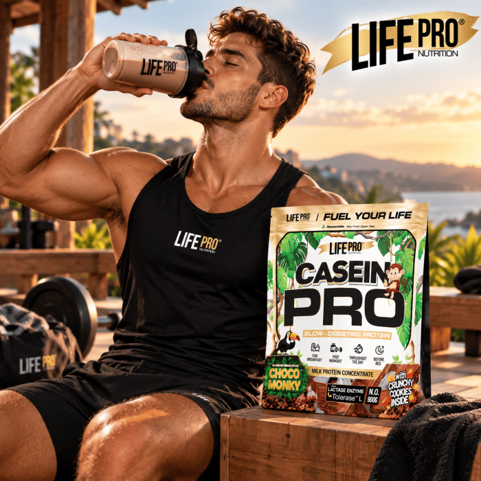 Caséin Pro - Life Pro Nutrition bodybuilder