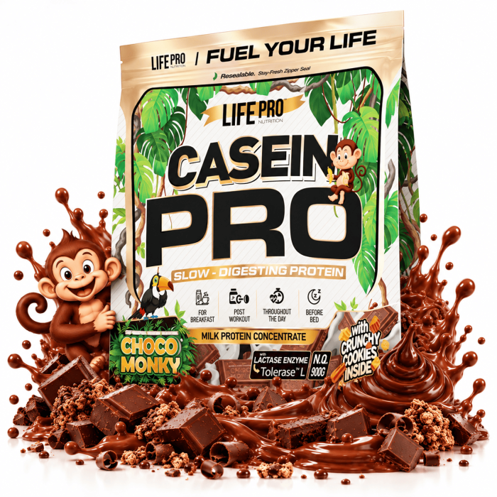 Caséin Pro - Life Pro Nutrition chocolat monky - 900g