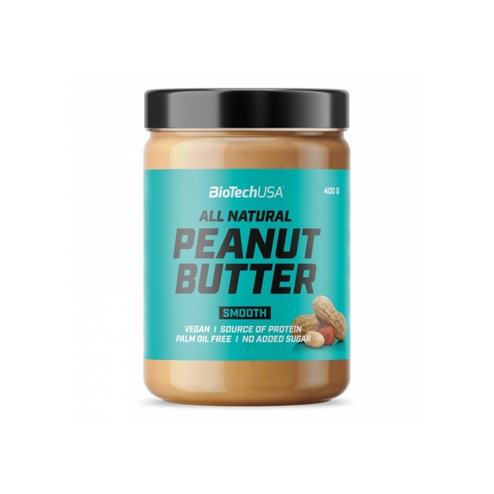 Peanut Butter - Beurre de cacahuète - 400g - BIOTECH USA