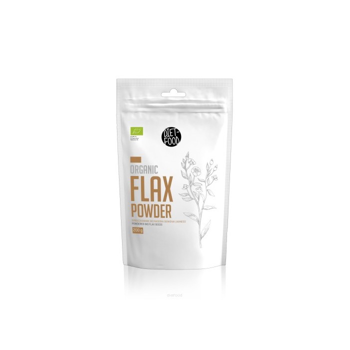 Flax farine de lin 200g - DIET FOOD