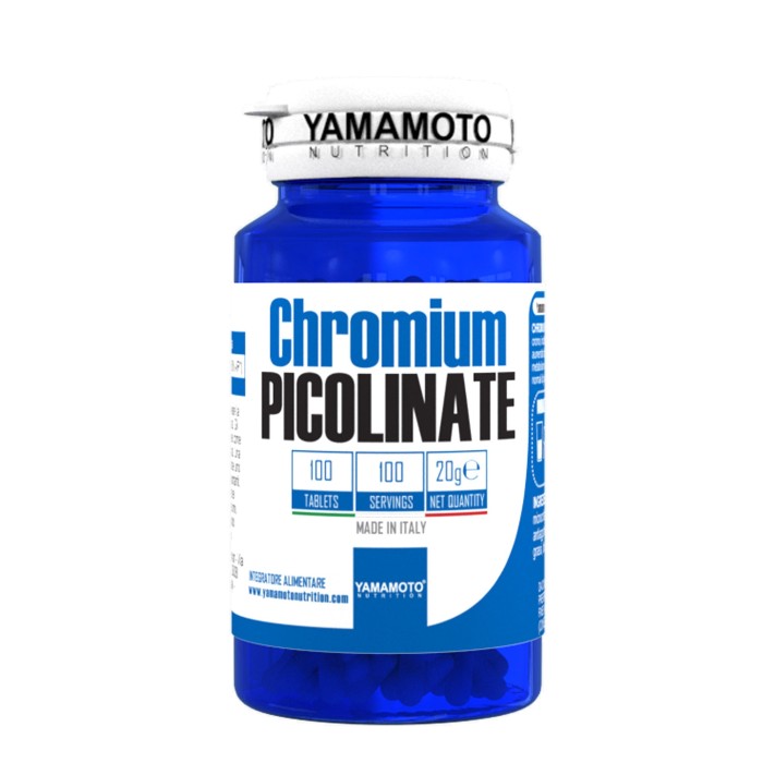 Chrome Picolinate 100 caps - YAMAMOTO NUTRITION