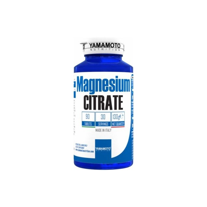 Magnesium citrate 90 tablettes - YAMAMOTO NUTRITION