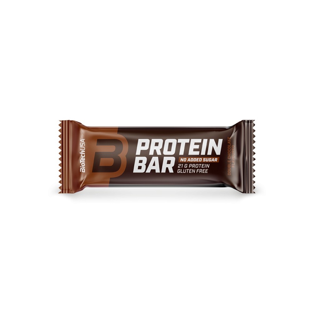 Lot de 16 cartons de collations barre proteiné Biotech USA - Double  chocolat - Endurance - énergie - Nutrition Sportive