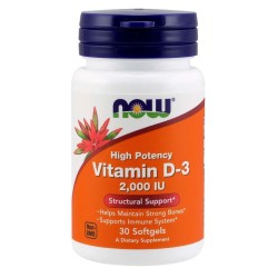 Vitamine D-3 - NOW FOODS
