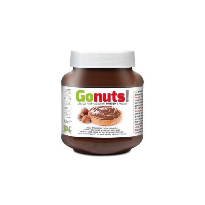 Go Nuts Pâte à tartiner sans sucre Go Nuts Chocolat Noisette | Daily Life