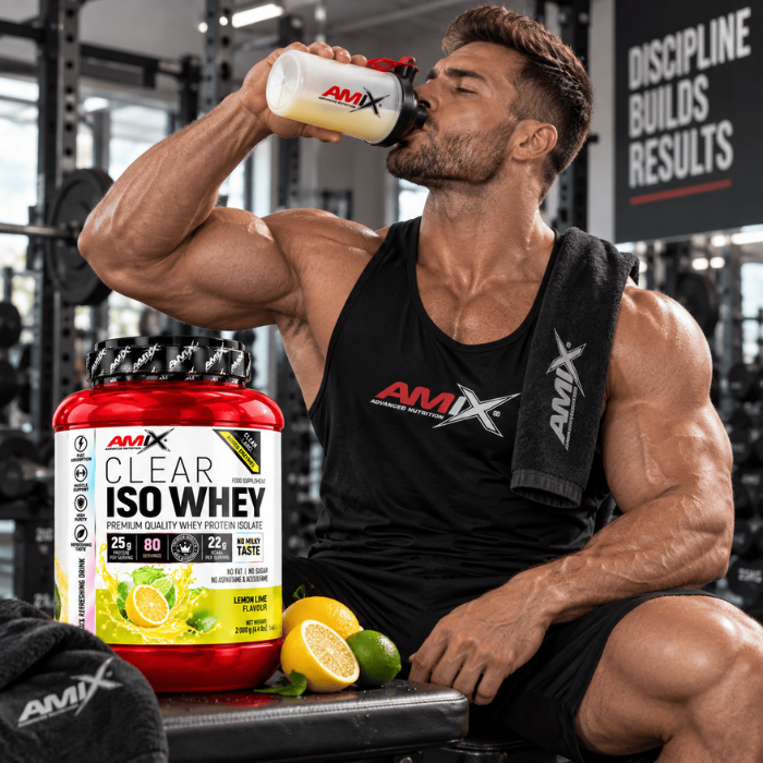 iso whey clear amix bodybuilder