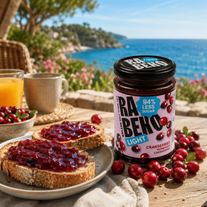 confiture cranberries rabeko