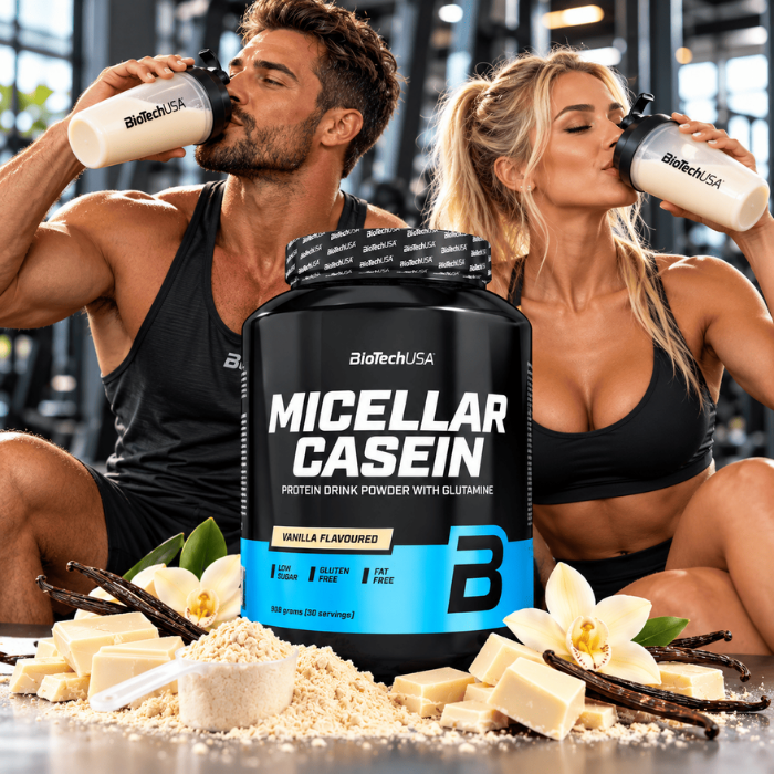 micellar casein biotech usa - couple fitness