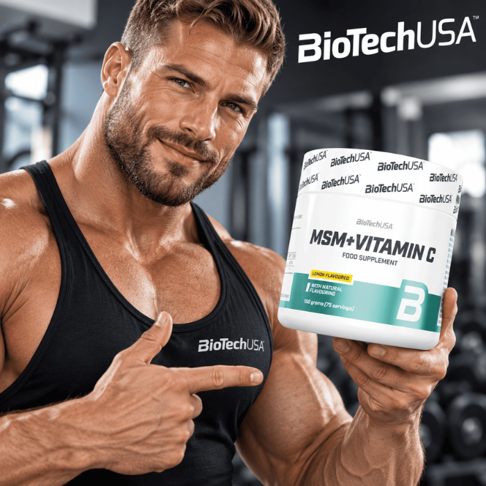 bodybuilder prend msm vitamin c biotech usa
