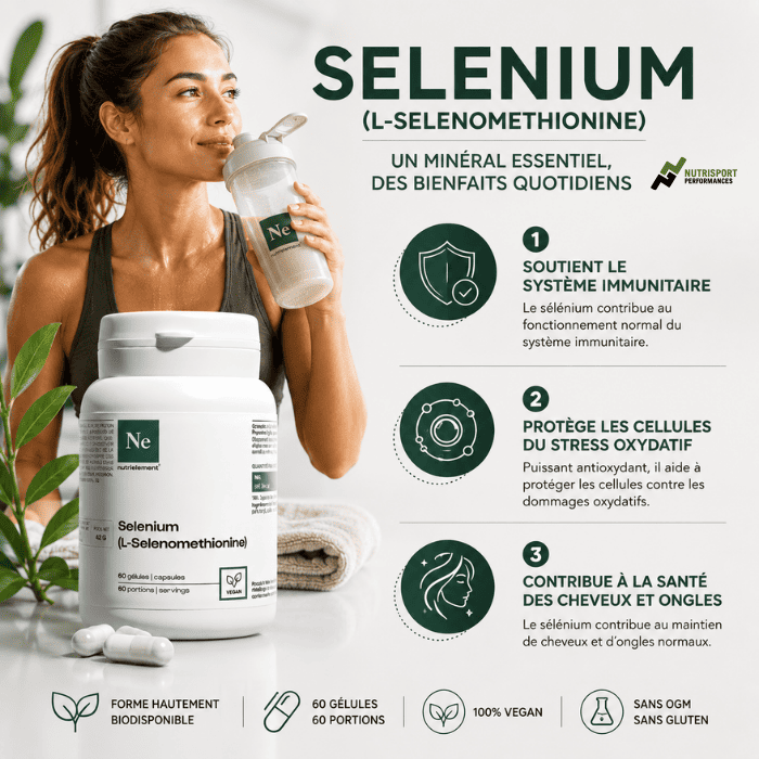 selenium nutrimuscle homme musclé
