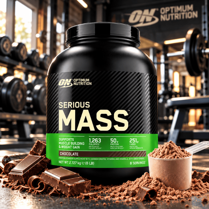 serious mass optimmum nutrition fitness